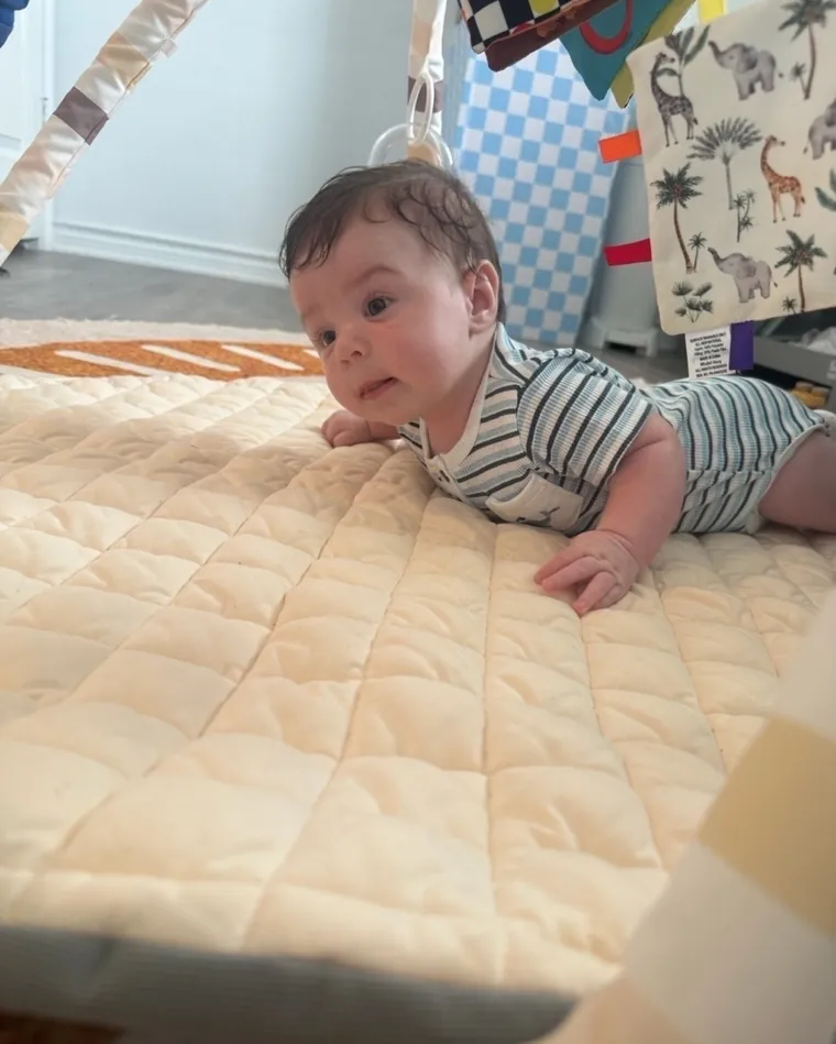 A baby at Bright Haven