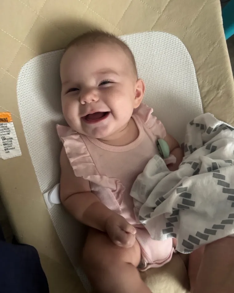 A baby at Bright Haven