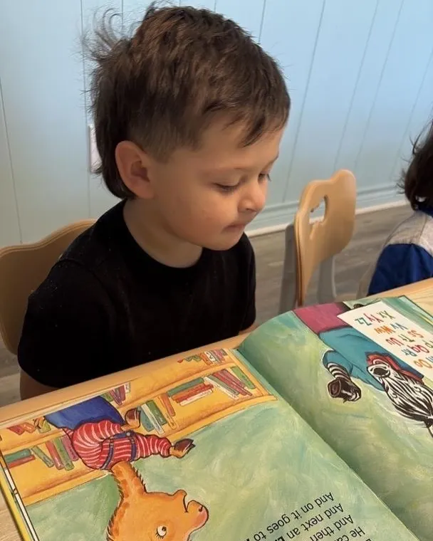 A Pre-K child at Bright Haven
