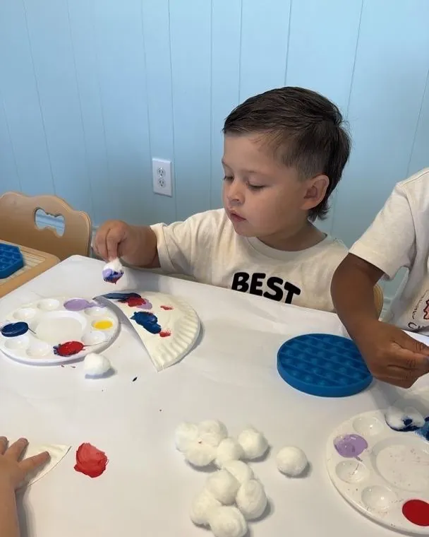 A Pre-K child at Bright Haven